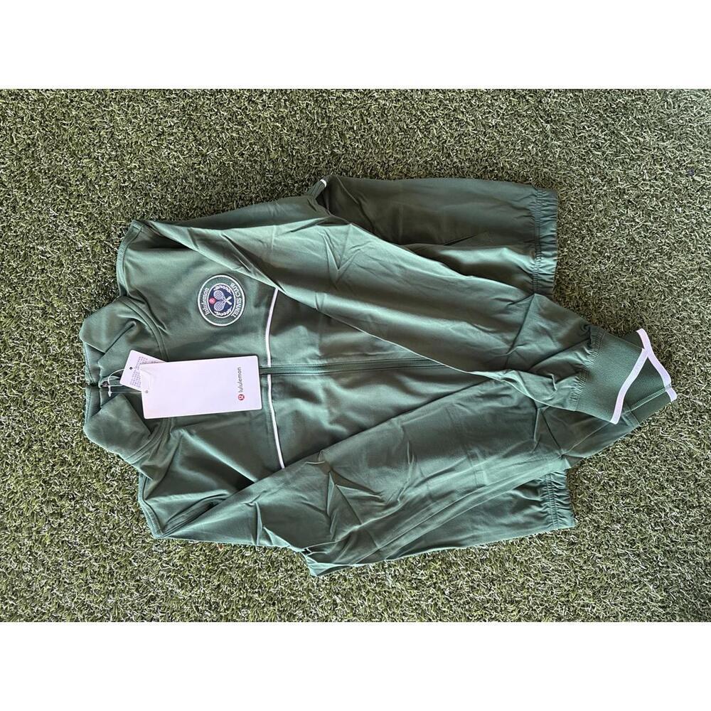 Court Rival Track Jacket (Tennis Club) - Ivy Grove/White